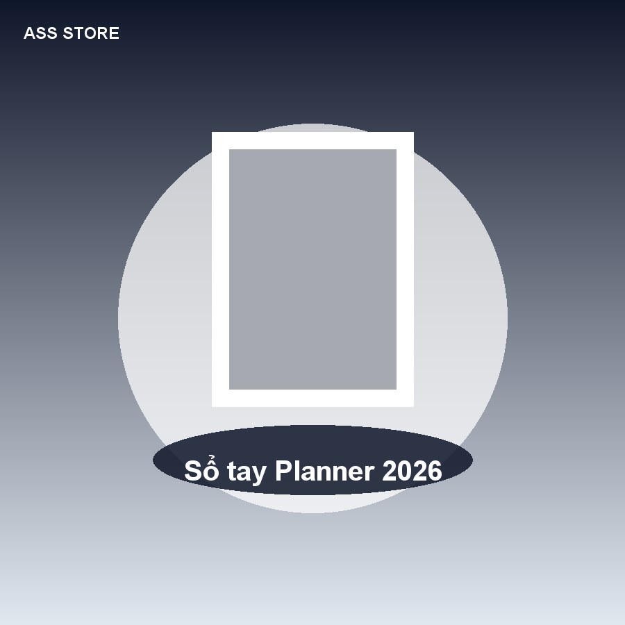 Sổ tay Planner 2026